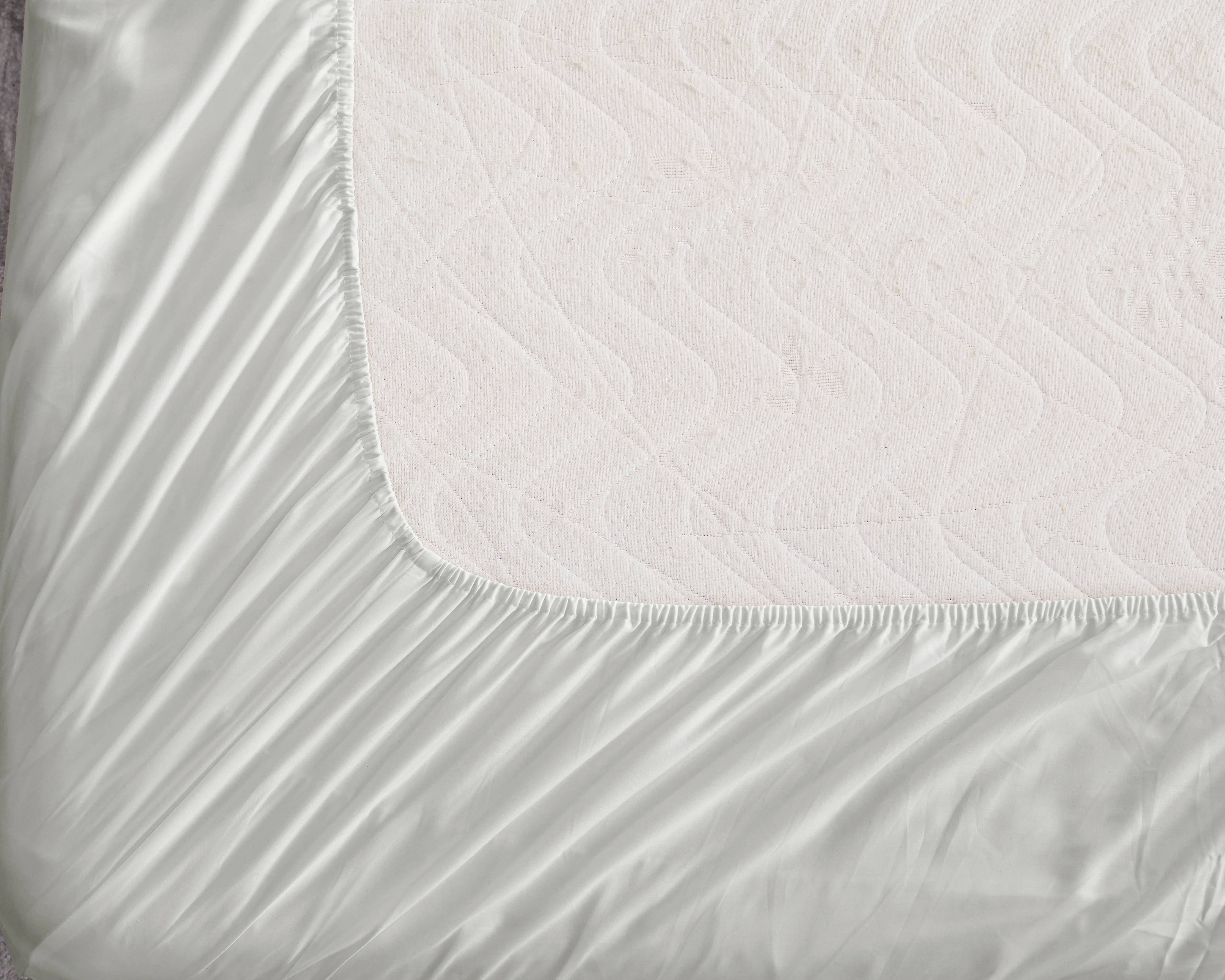 Drift Stonewashed Cotton Mega Sheet Set Range Pure White - Image 3