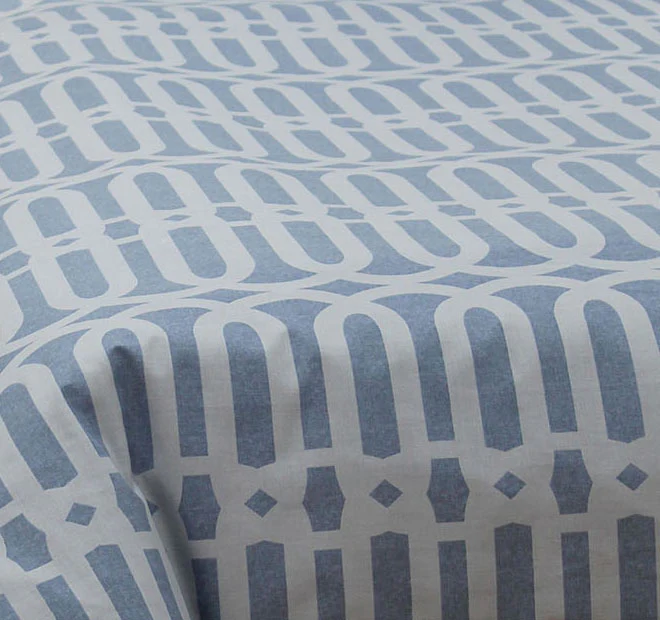 Linx Quilt Cover Set Range Denim - Image 2