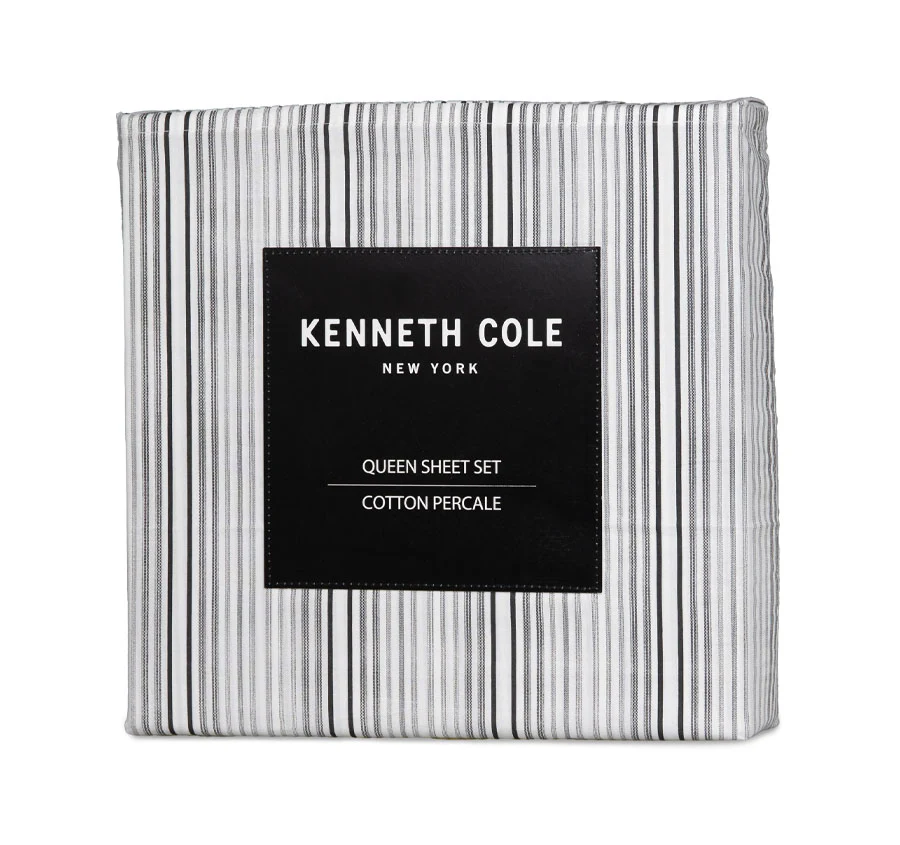 Lexington Stripe Sheet Set Range Black - Image 5