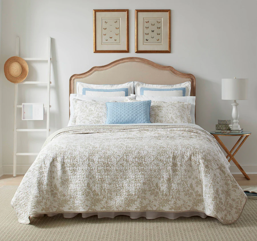 Amberley Coverlet Set Biscuit - Image 4