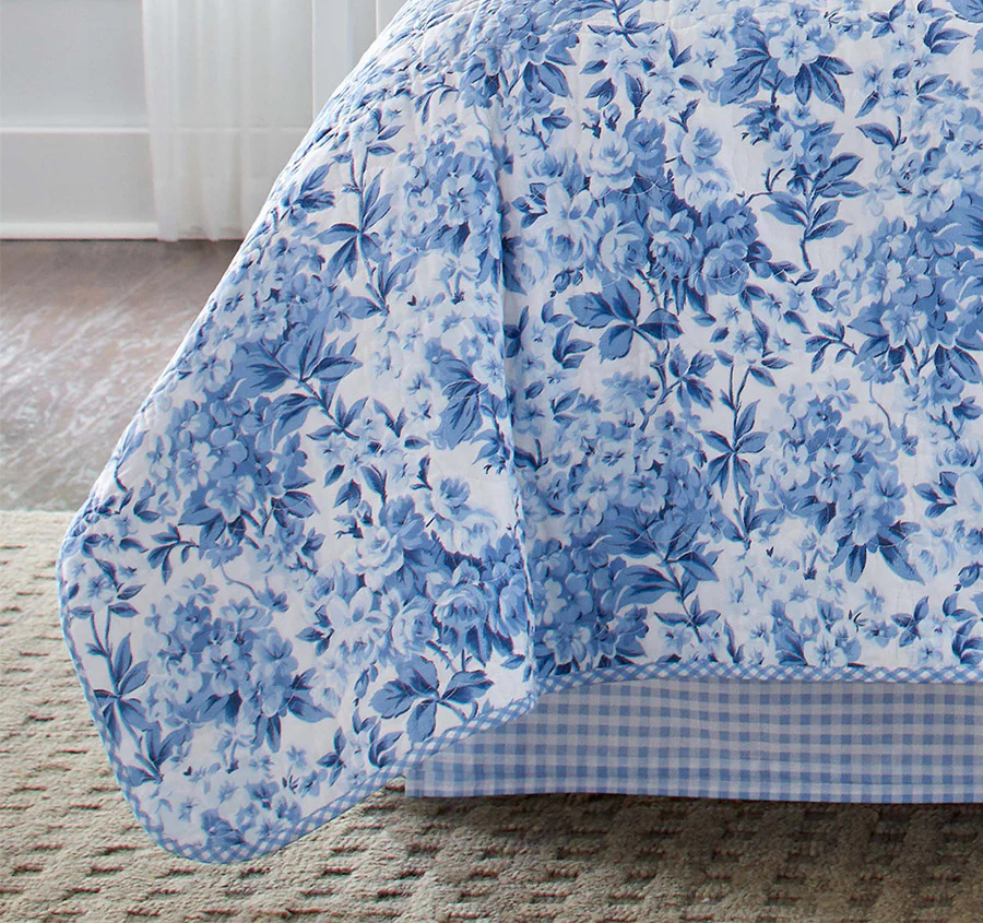 Brighton Coverlet Set Delft Blue - Image 3