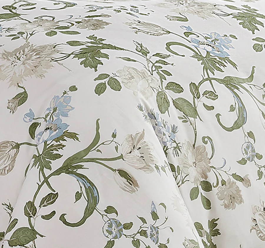 Rosalind Quilt Cover Set Range Seaspray - Image 2