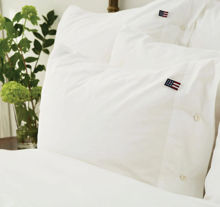 Poplin Sheet Set Range White - Image 6