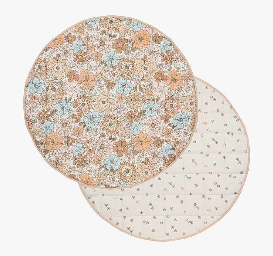 Flower Garden 120cm Round Play Mat - Image 3