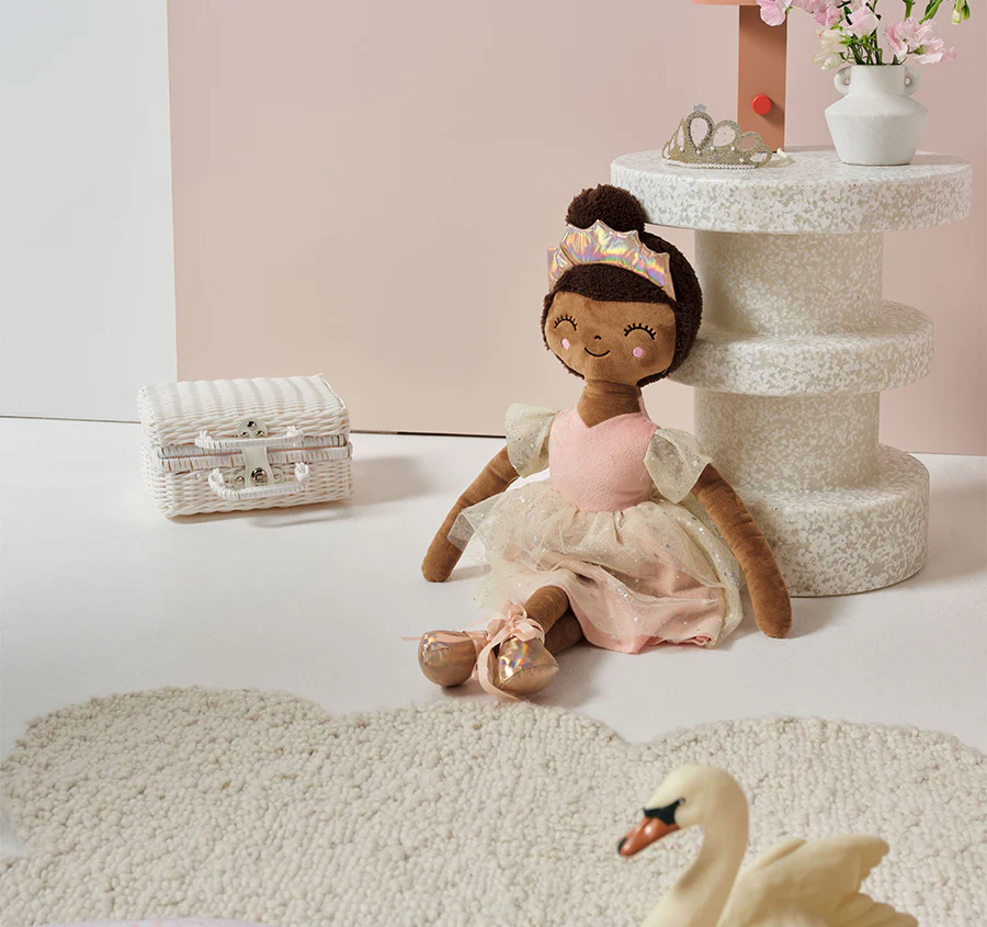 Novelty Filled Cushion Belinda Ballerina Blush - Image 4