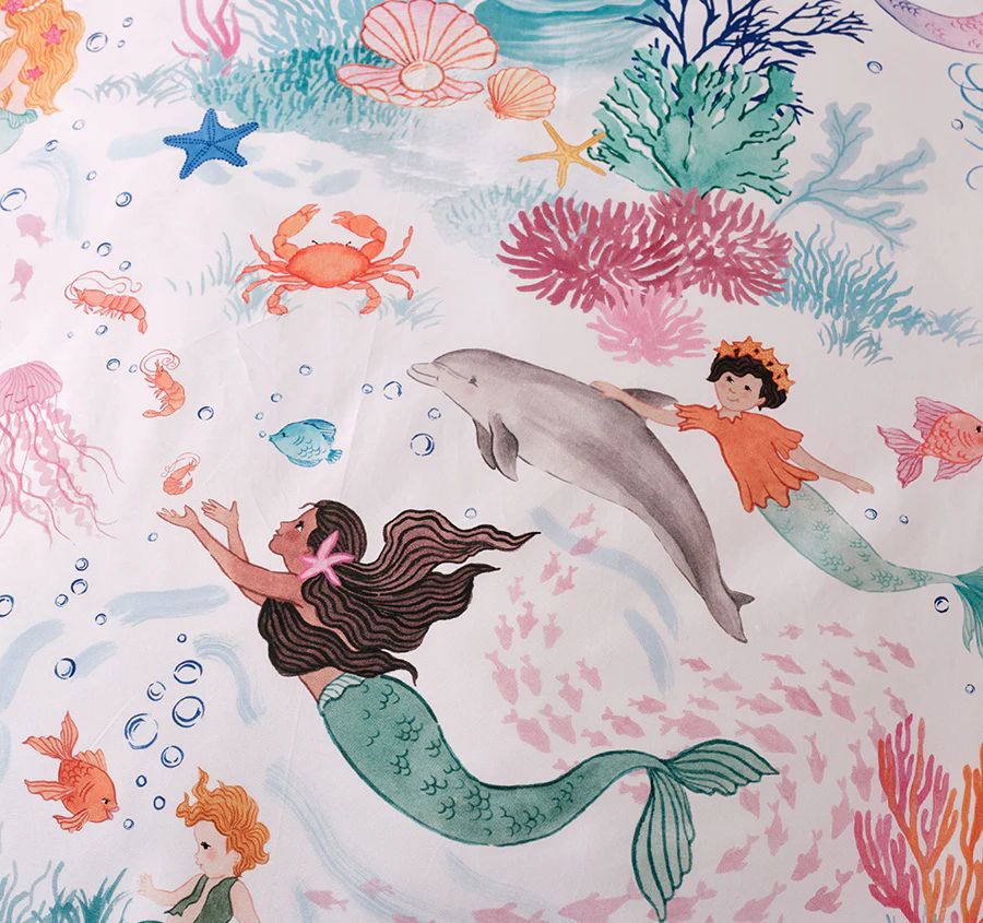 Ocean Magic Quilt Cover Set Range Blue - Image 2