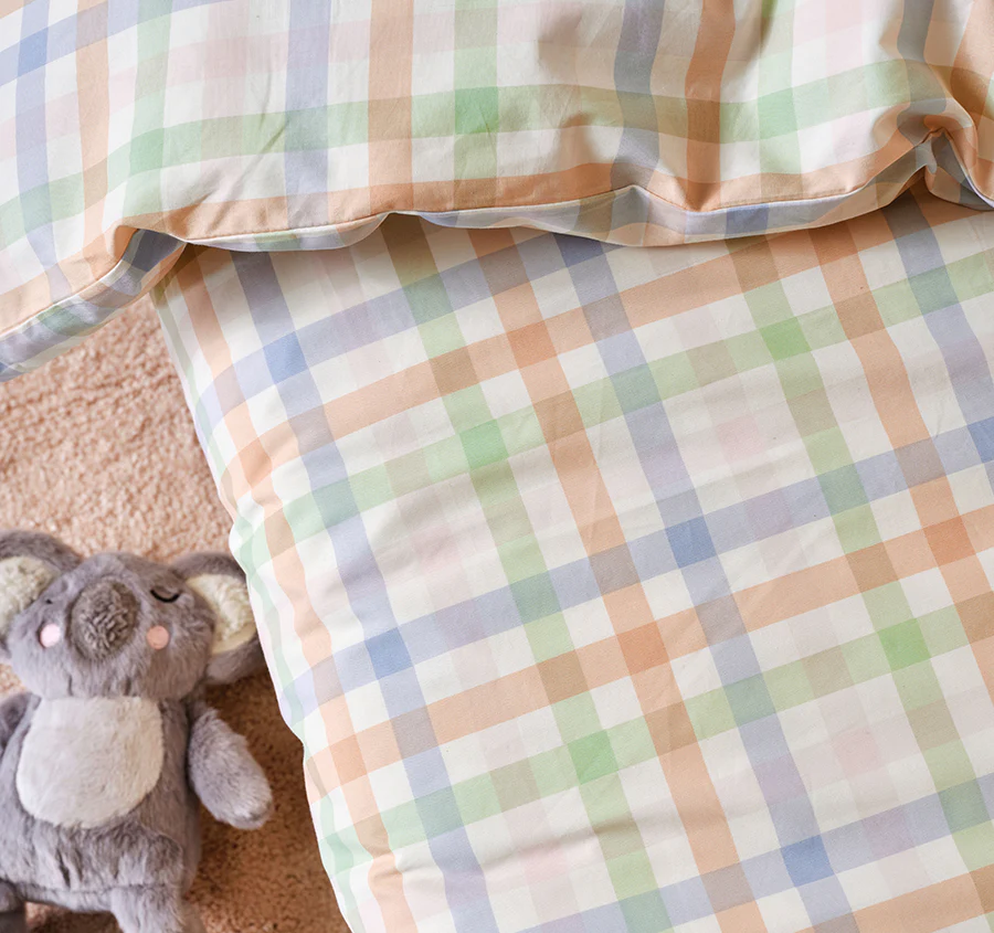 Playground Cot Quilt Cover Orange - Image 5