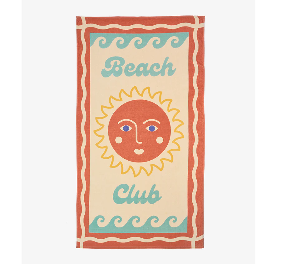 Beach Club 95x175cm Beach Towel Multi