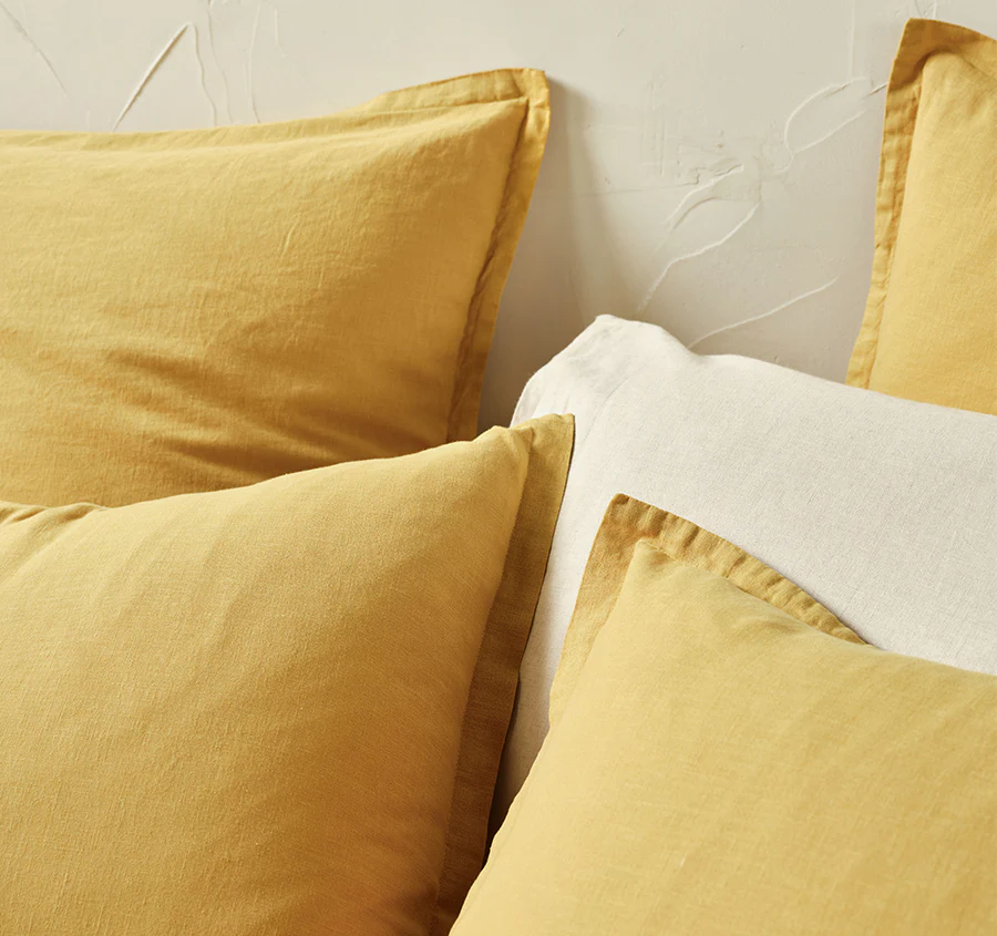 Connie Quilt Cover Set Range Saffron - Image 5