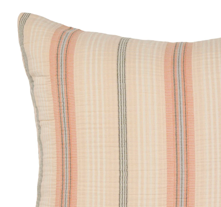 Coolum European Pillowcase Papaya - Image 2