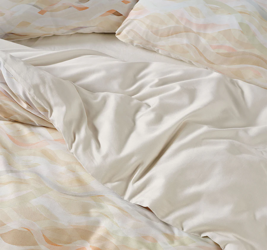 Currumbin Quilt Cover Set Range Peach - Image 5