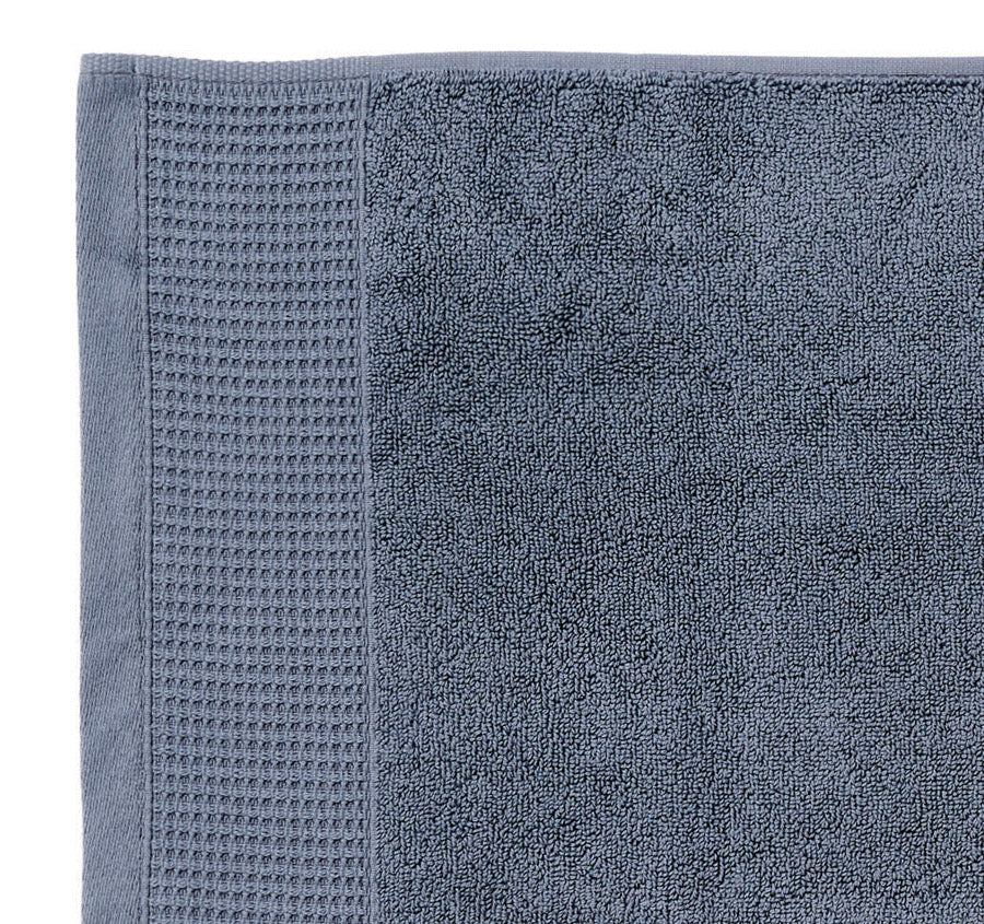 Eden 800GSM Cotton Bath Mat Bluestone - Image 2