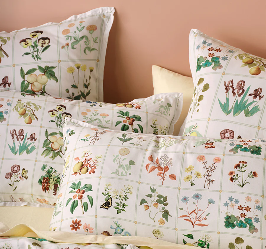 Garden Bed Quilt Cover Set Range Vanilla - Image 4