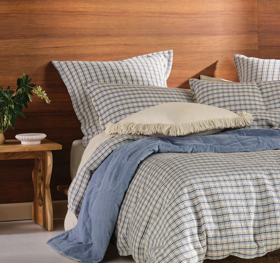 Highland Quilt Cover Set Range Ink - Image 4
