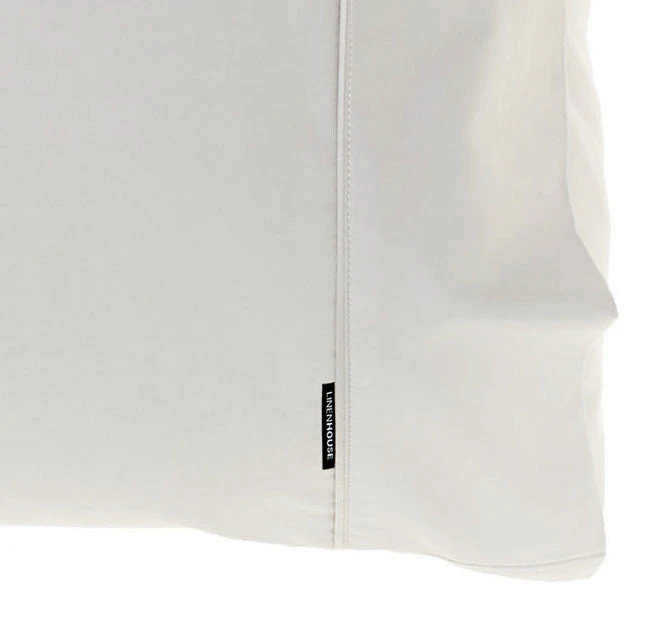 Hotel Augusta 500THC Cotton Sateen King Pillowcase Grey - Image 2