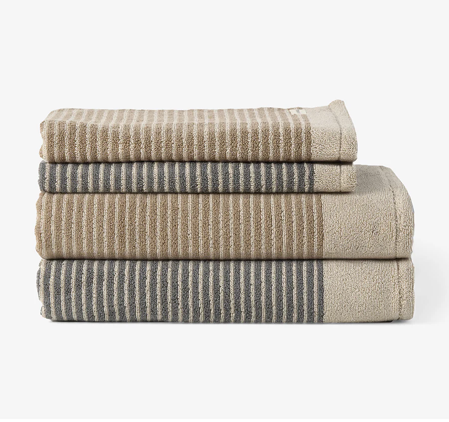 Inverloch 630GSM Cotton Bath Towel Range Mushroom - Image 6