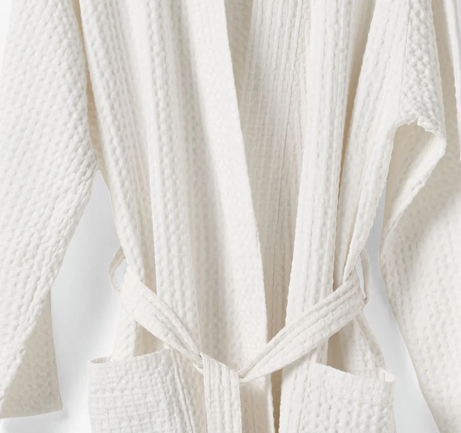 Keaton Bathrobe White - Image 3