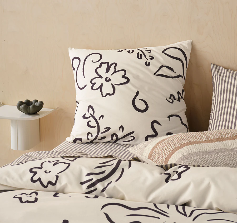 Kenzi European Pillowcase Vanilla - Image 3