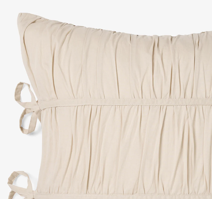 Layla 48x48cm Filled Cushion Natural - Image 2
