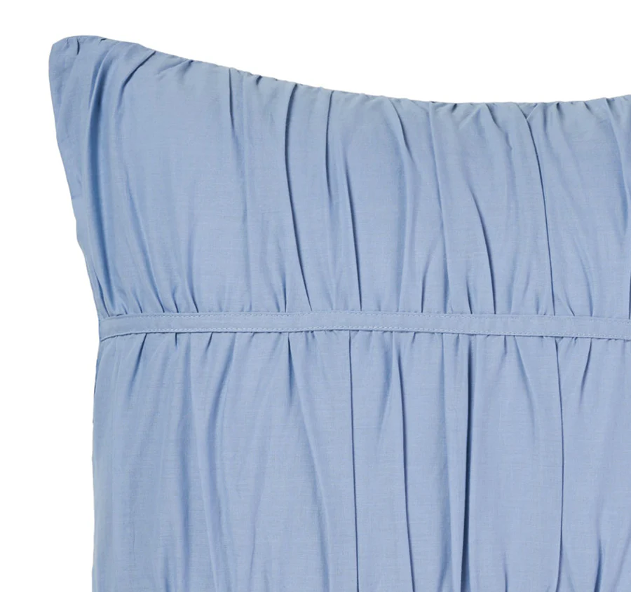 Layla European Pillowcase Bluebell - Image 2