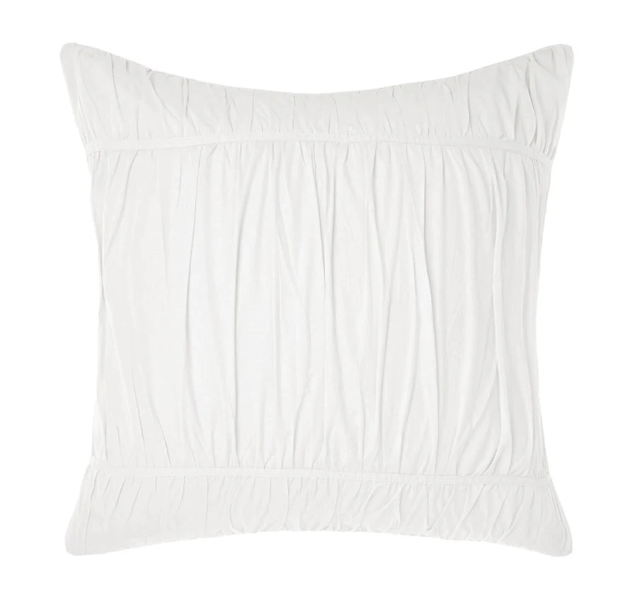 Layla European Pillowcase White