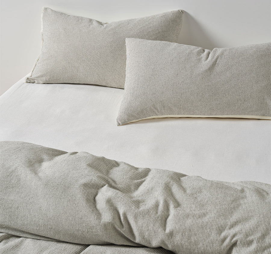 Macey Quilt Cover Set Range Black - Image 6