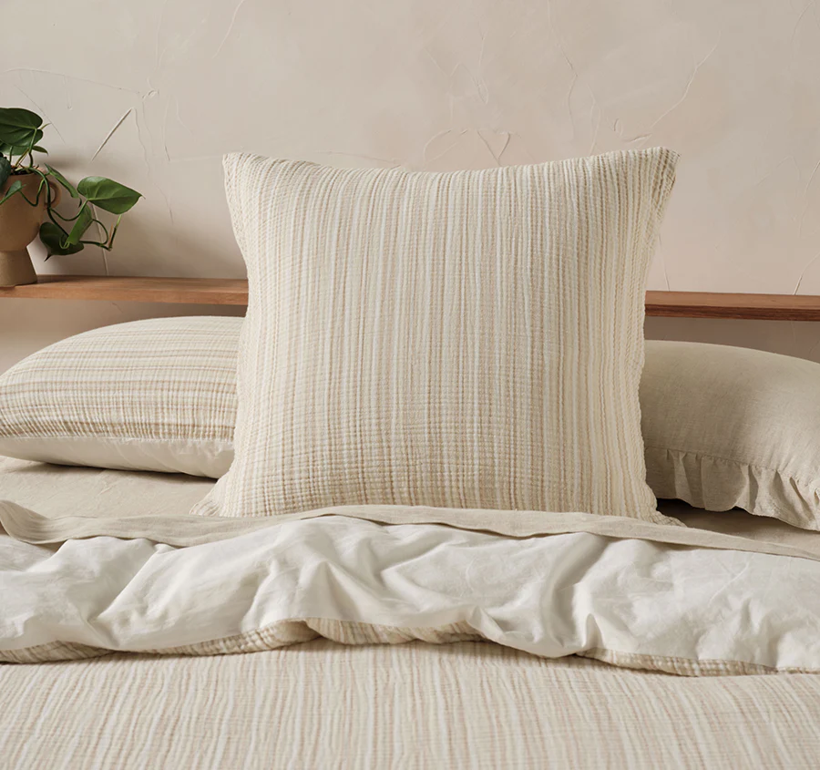 Majorca European Pillowcase Natural - Image 3