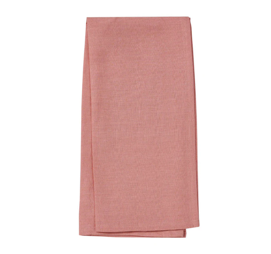 Nimes Linen Tea Towel Rosette