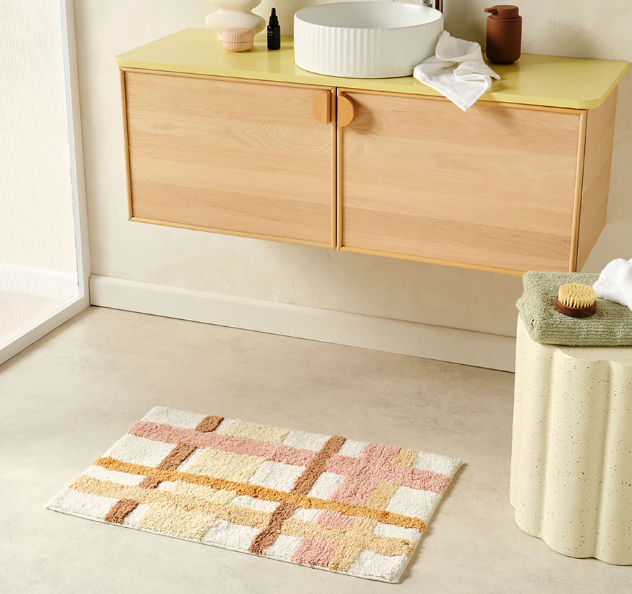 Picnic 50x80cm Bath Mat Biscuit - Image 3