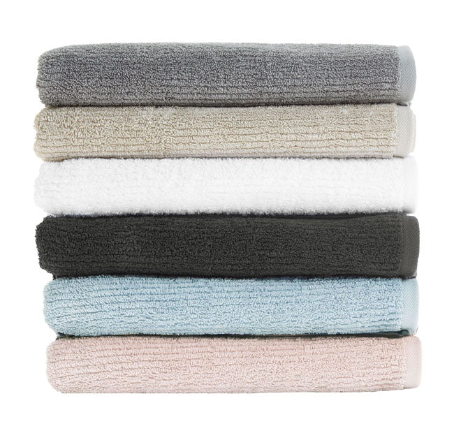 Reed 550GSM Cotton Bath Towel Range Blue - Image 3