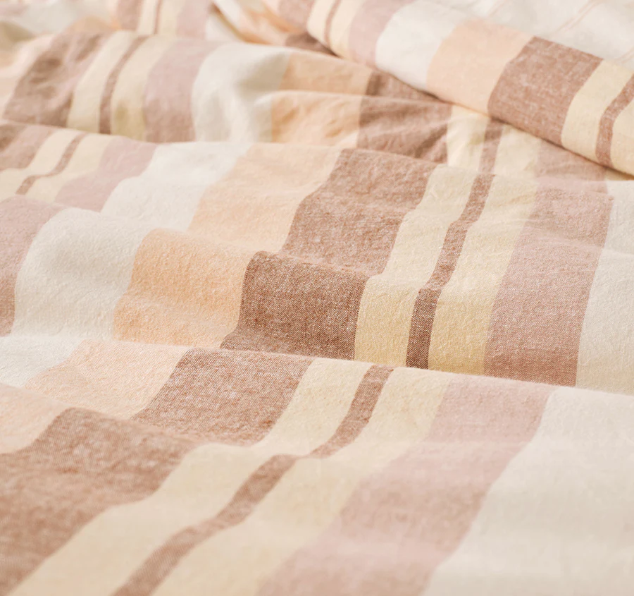 Reverie Quilt Cover Set Range Peach - Image 2