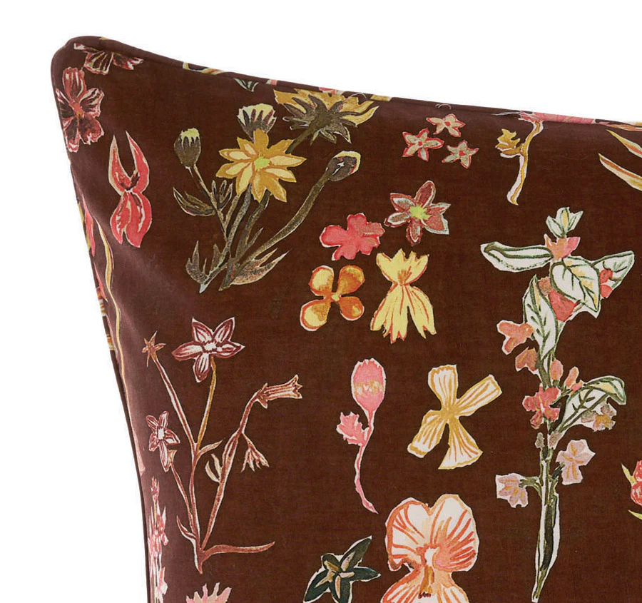 Rita European Pillowcase Cacao - Image 2