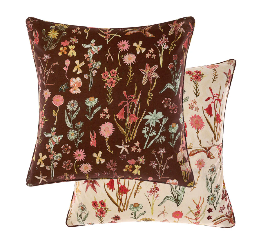 Rita European Pillowcase Cacao - Image 4