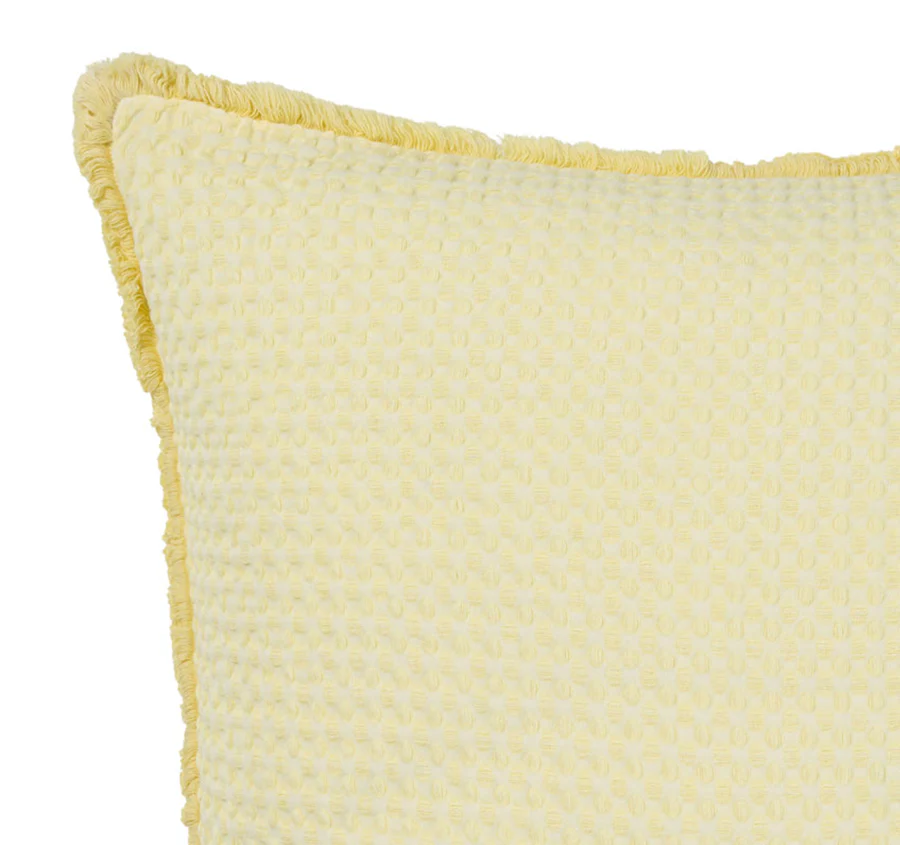Saltwater 45x45cm Filled Cushion Butter - Image 2