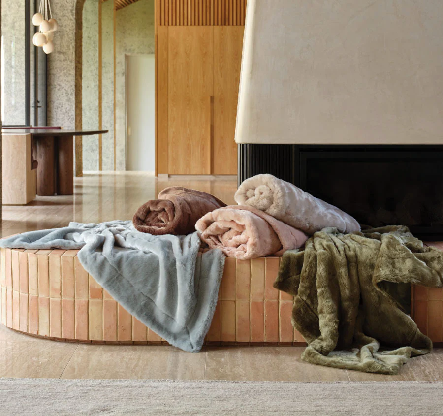 Selma 130x170cm Throw Rug Pink Salt - Image 3