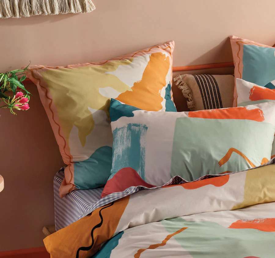 Splash Quilt Cover Set Range Multi - Image 4
