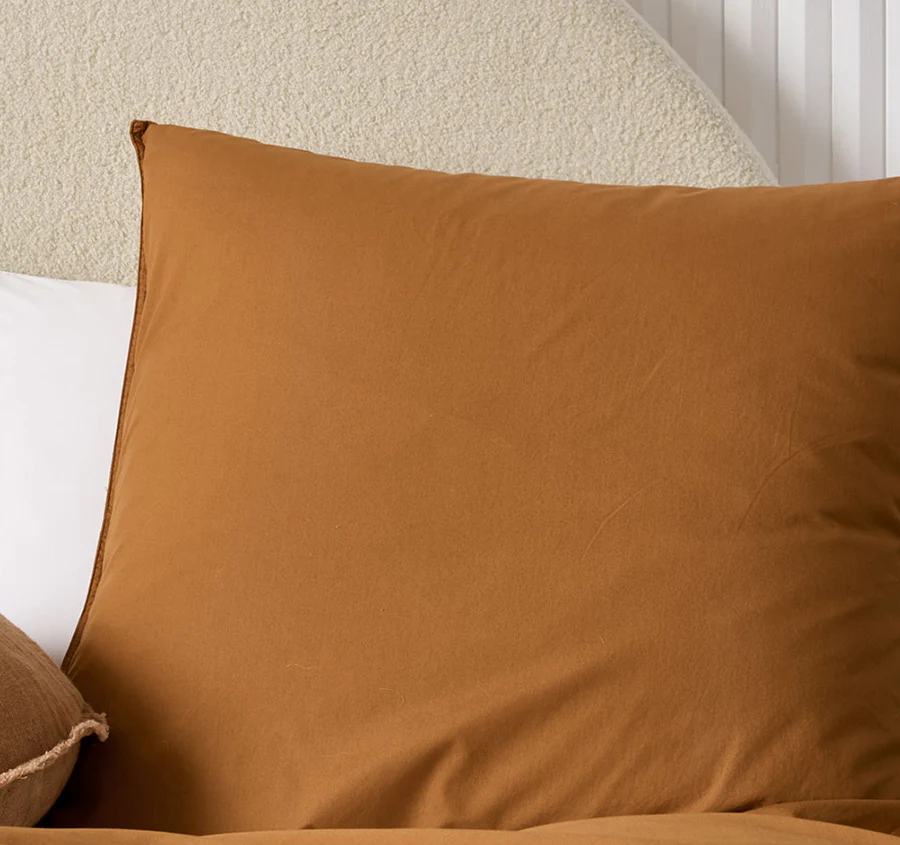 Terra European Pillowcase Cinnamon - Image 4