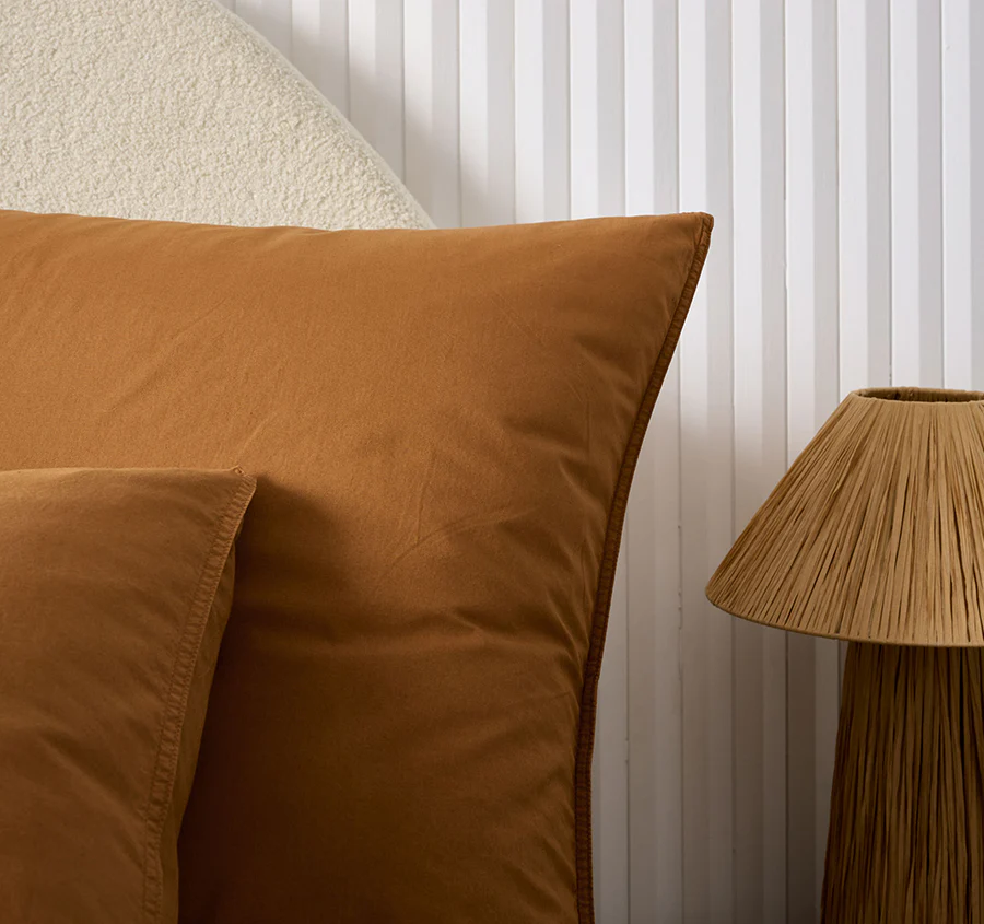 Terra Quilt Cover Set Range Cinnamon - Image 5