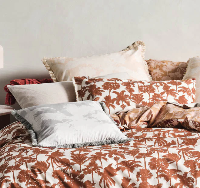 Tourelles Quilt Cover Set Range Paprika - Image 4