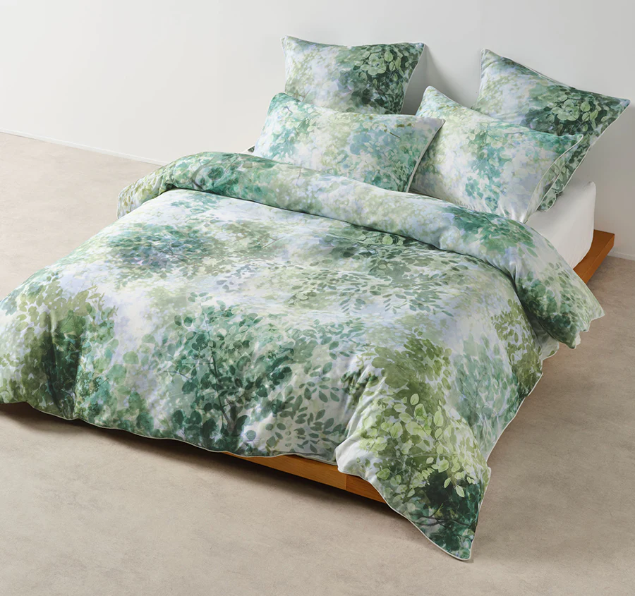 Treetop Quilt Cover Set Range Emerald