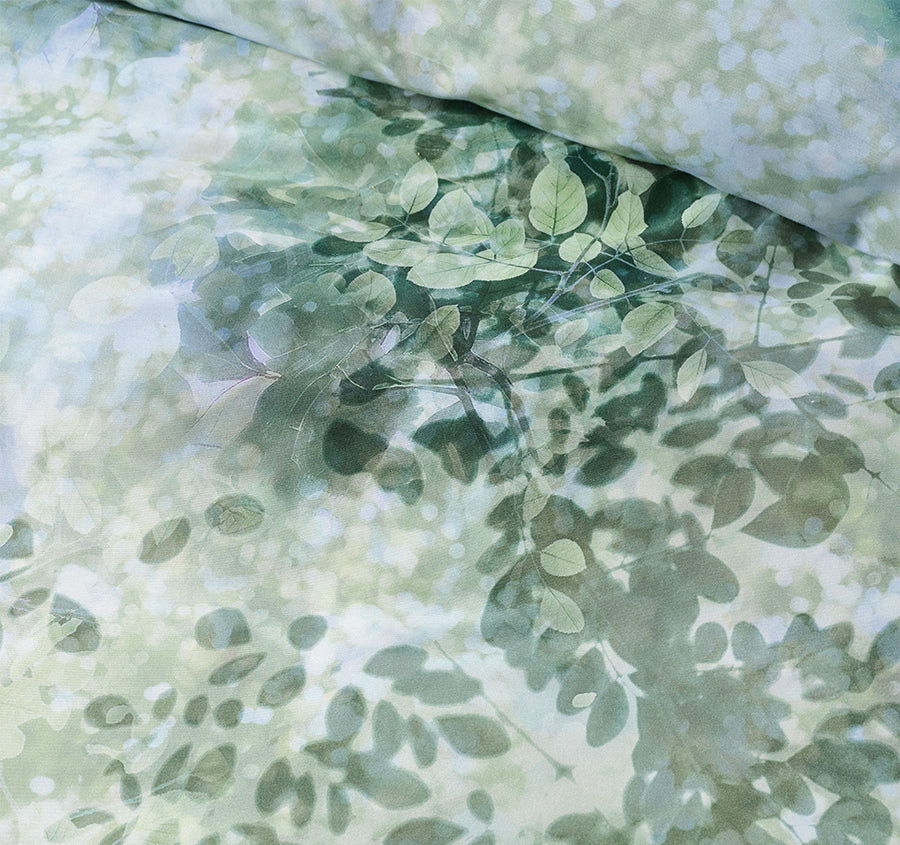 Treetop Quilt Cover Set Range Emerald - Image 2