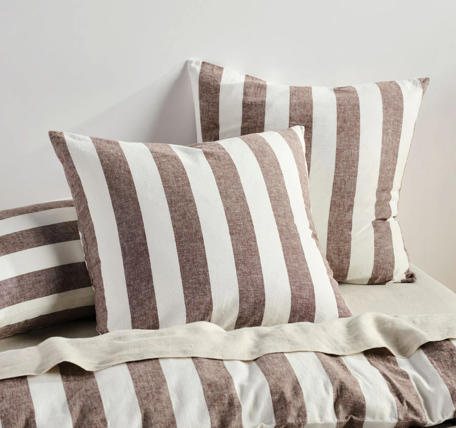 Vintage Stripe European Pillowcase Tiramsu - Image 3