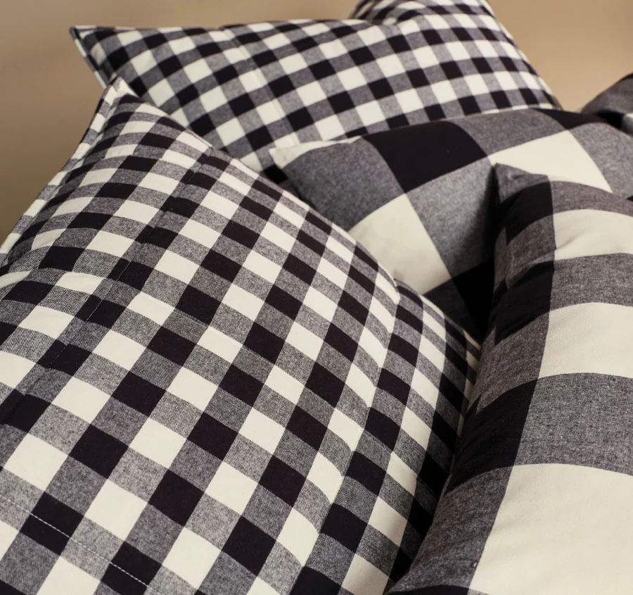 Wren Quilt Cover Set Range Black - Image 4