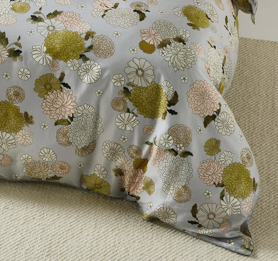 Zuri Quilt Cover Set Range Seafoam - Image 3