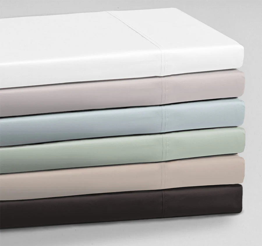 250THC Poly Cotton Percale Mega Sheet Set Range Asphalt - Image 3