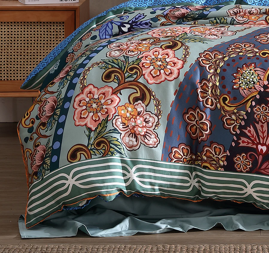 Decorah Quilt Cover Set Range Multi - Image 3