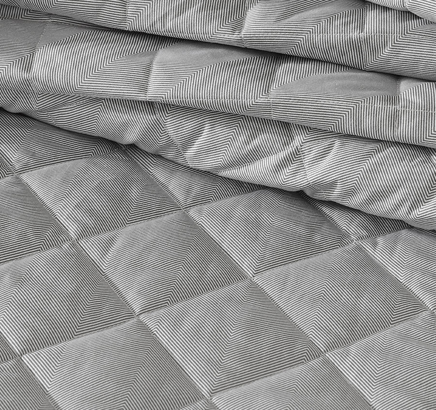 Essex Bedspread Range Pewter - Image 2