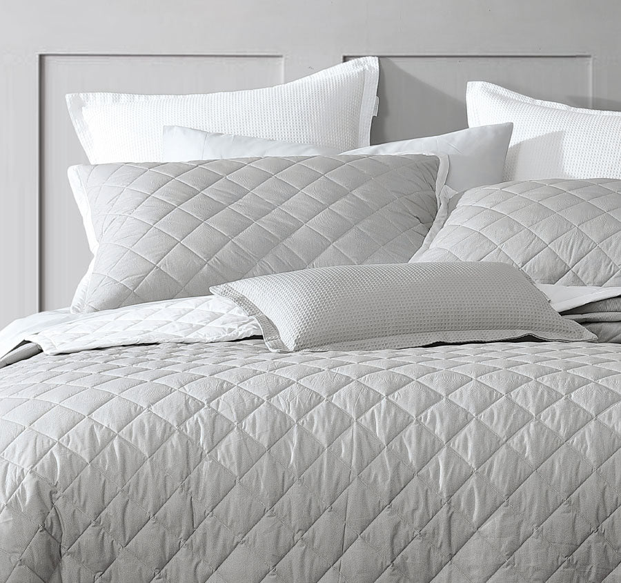 Essex Bedspread Range Pewter - Image 4