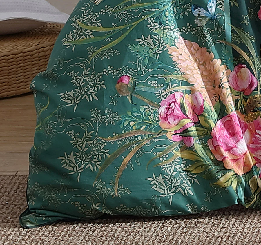 Frolic Quilt Cover Set Range Jade - Image 3