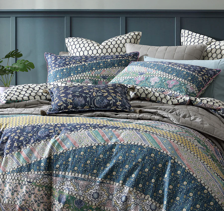 Rumi Quilt Cover Set Range Multi - Image 5